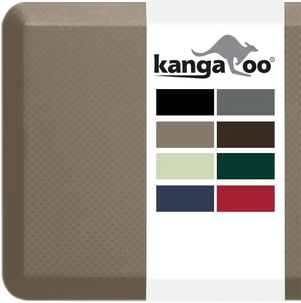 

Thi Ergonomic Anti Fatigue Mats For Kitchen Floor, 58X20, Cushioned Standing Office Desk Mat, Waterproof Scratch Resistant