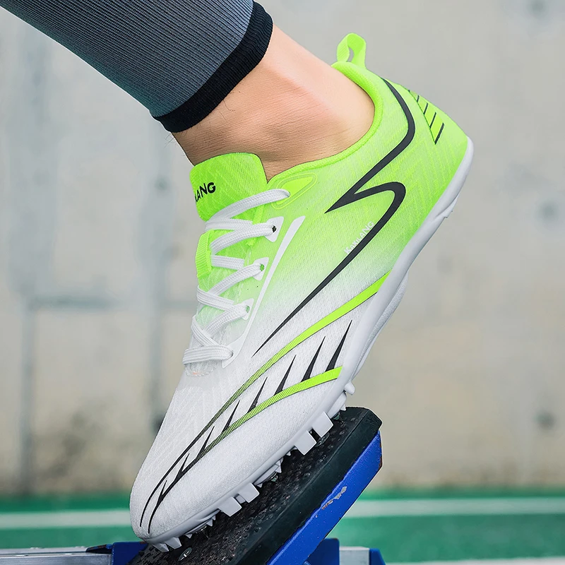 

Men Professional Running Sprint Shoes Athletic Long Jump Light weight Track Spike Soft Field Non Slip Nails Race Racing Match