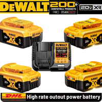 100% DeWalt 20V 6Ah, Lithium Battery Power Tool Replacement for DeWalt DCB184 DCB181 DCB182 DCB200 6AH 18V 20V Lithium Battery