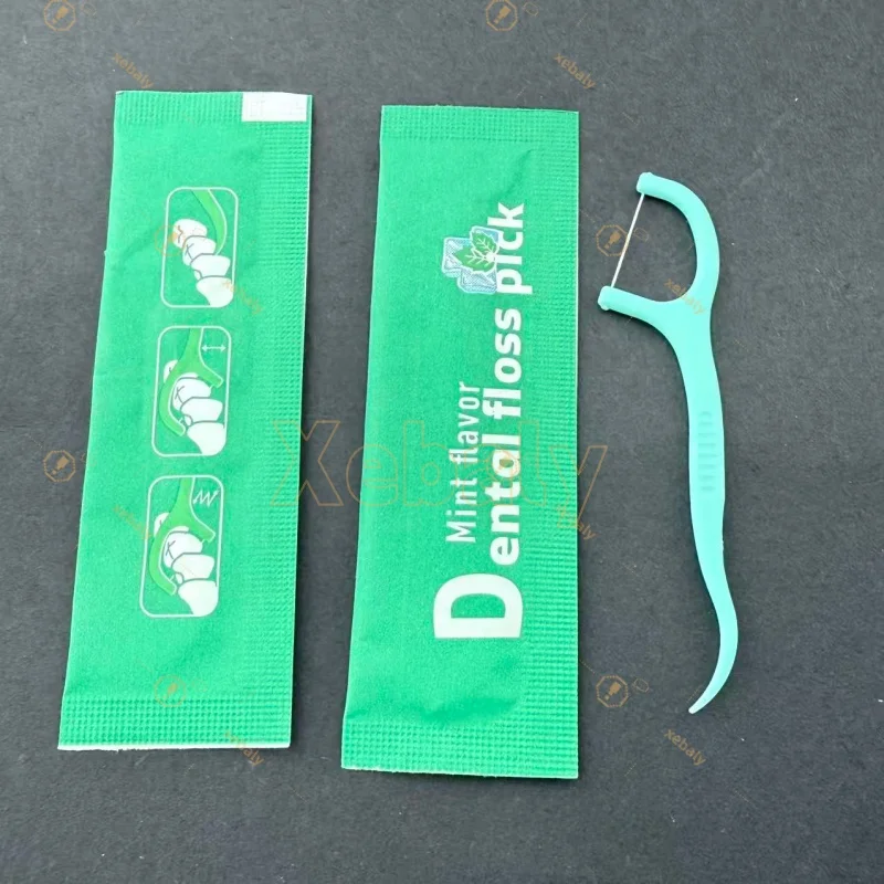 3000Pcs Fruit-Flavored Dental Flosser Picks - Portable Disposable and Hygienic for Deep Cleaning and Travel Proper Oral Care