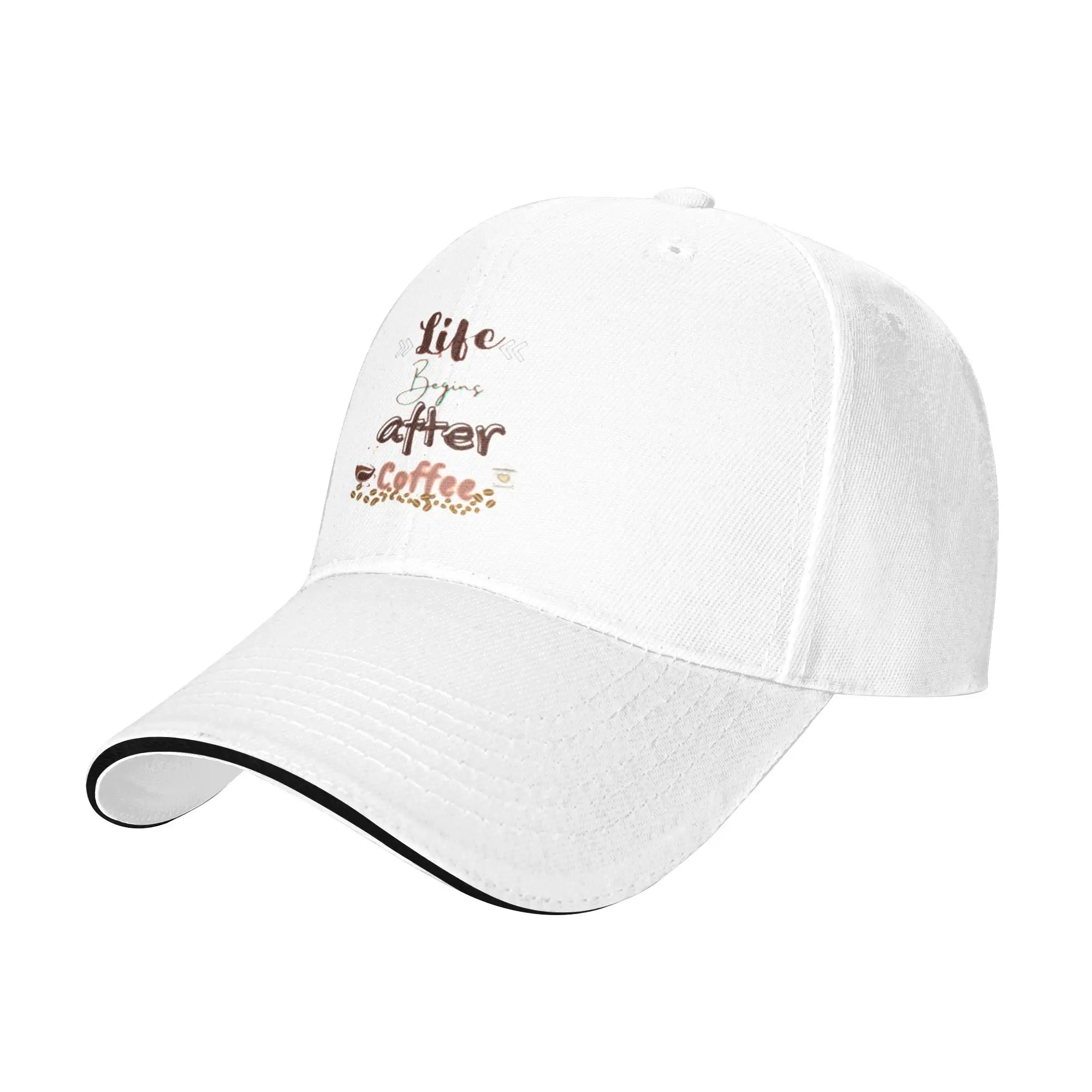 Life begins after coffee Gift For Children Men Women A Baseball Cap Hat