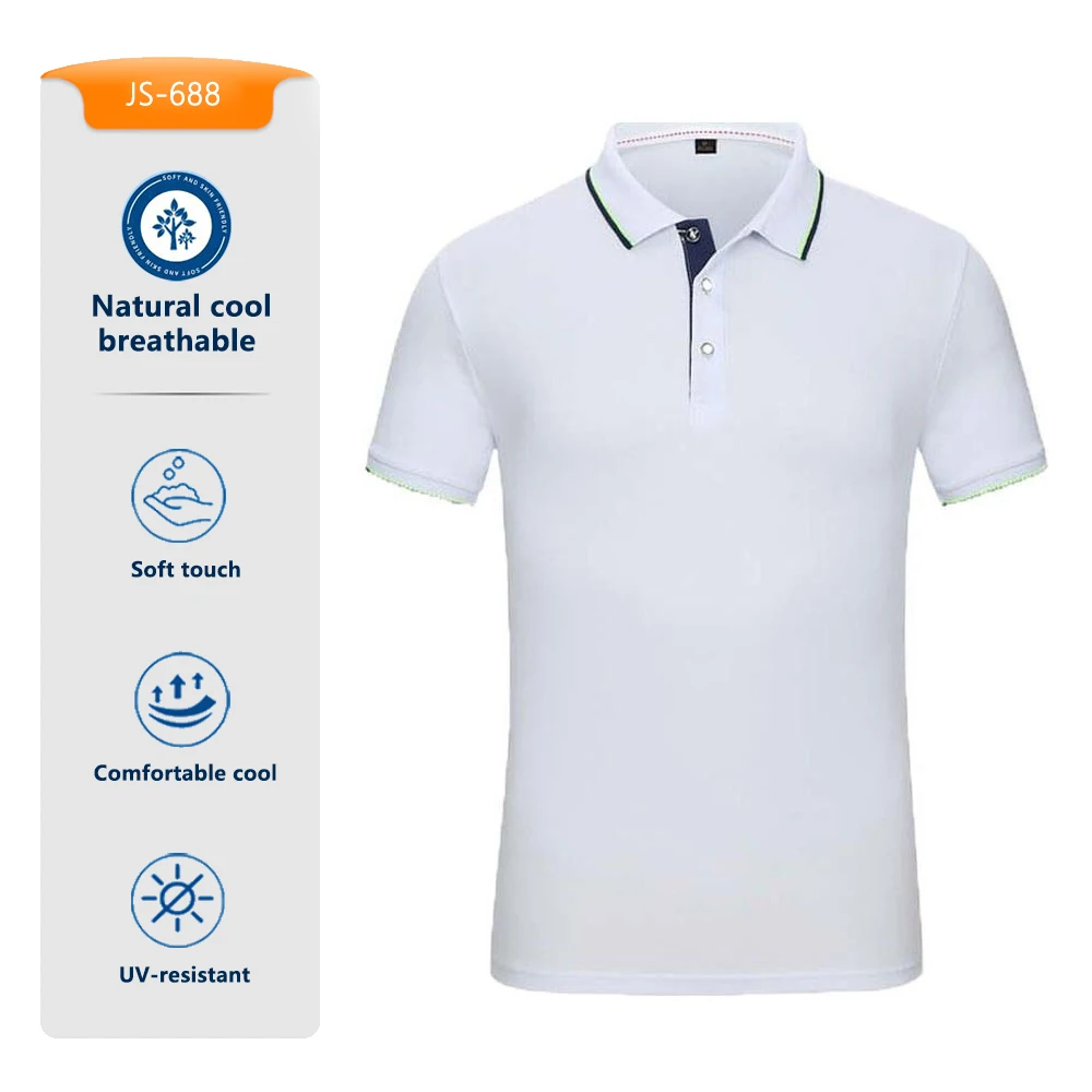 

Summer Men's Polo Shirt Breathable Women Short Sleeve Tee Casual Uv Protection Cool Comfort Soft Touch Fashion Clothing Top​​s