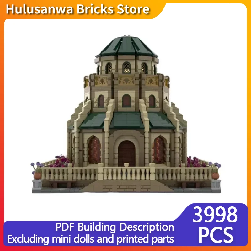 Street View Star Movies Model MOC Building Bricks Garden Houses Modular Technology Gifts Holiday Assemble Children Toys Suit