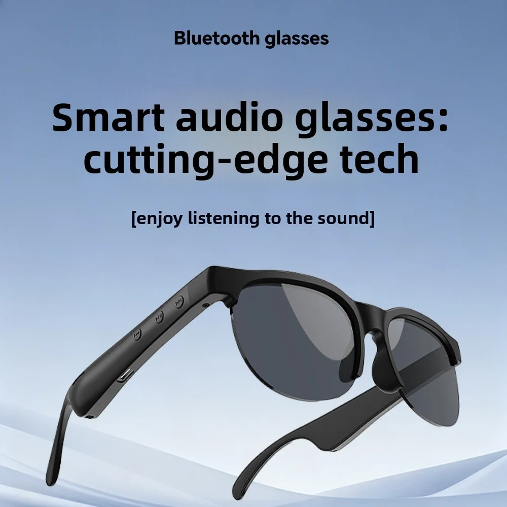 

New wireless Bluetooth smart glasses - dual function of high-definition call and sunglasses