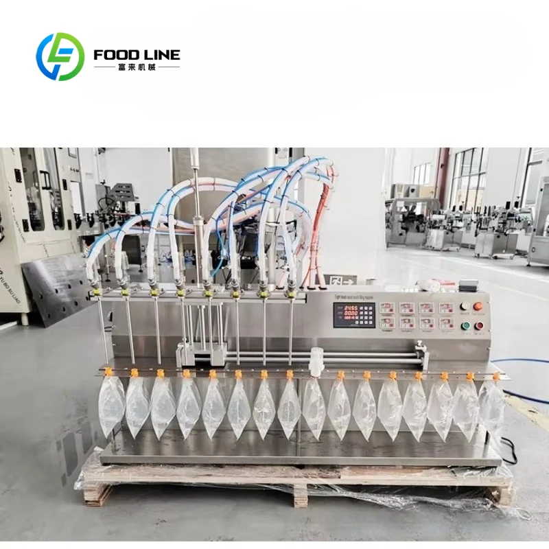Customized Automatic Spout Pouch Filling Machine for Liquid Paste Gel Food Cosmetic Packaging Pouch Filling Capping Machine