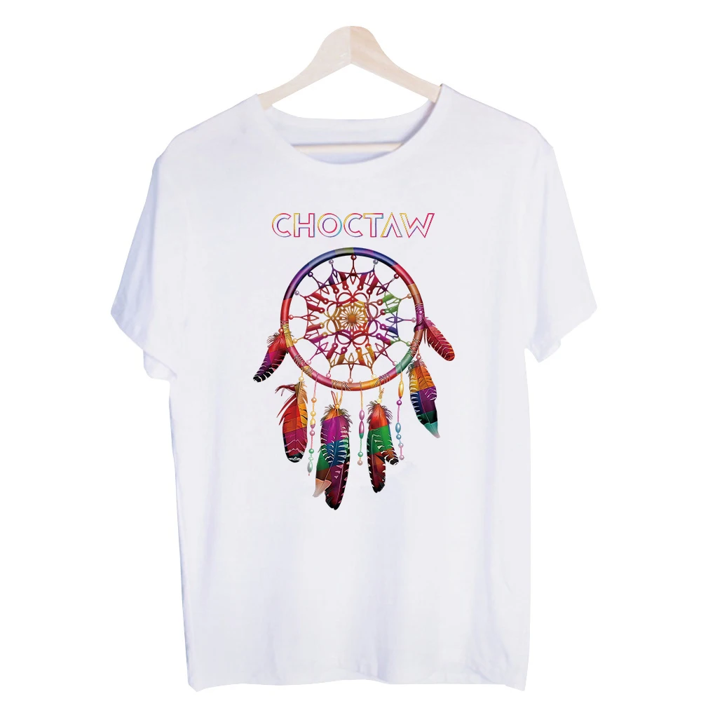 Men's Dreamcatcher Feather Graphic Tee, Short Sleeve Crew Neck T-Shirt for Casual Summer Outfits