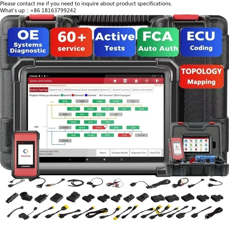 

Абсолютно новый оригинальный диагностический сканер OBD для автомобилей Launch X431 PRO3S+ Smartlink C Version для тяжелой техники