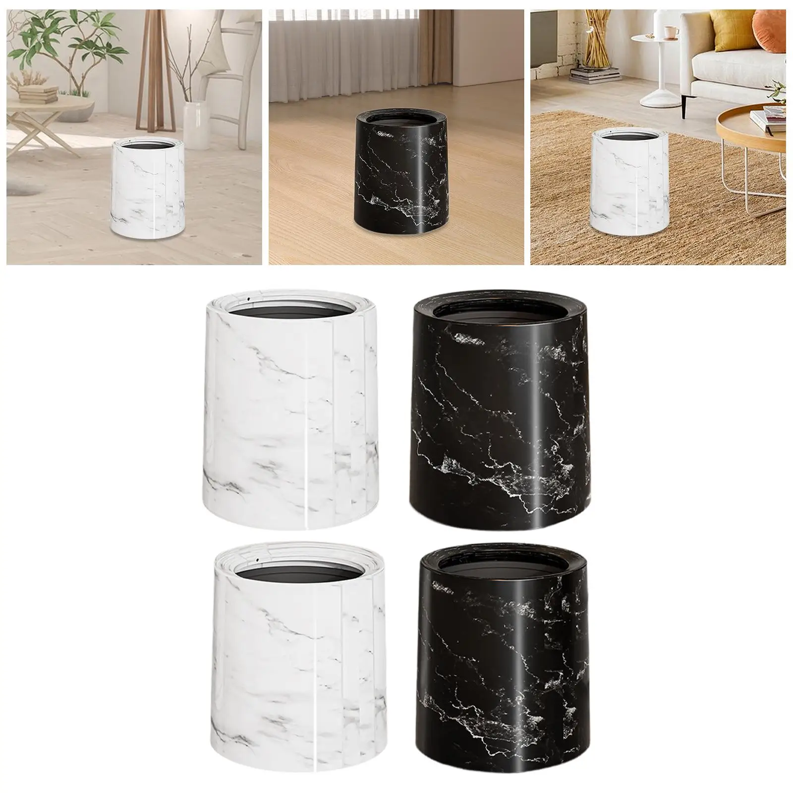 

Мусорный бак Контейнер для мусора Контейнер для мусора для прачечной Ванная комната Туалет