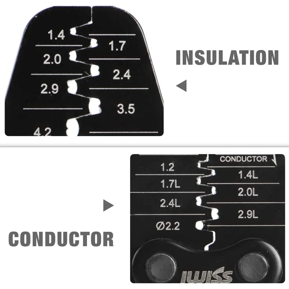 Imagem -06 - Alicate Crimper para Crimpagem Friso Fio Terminal Barel Konektor Dari Molexte Ampjstjae Iws1442l Awg30-14