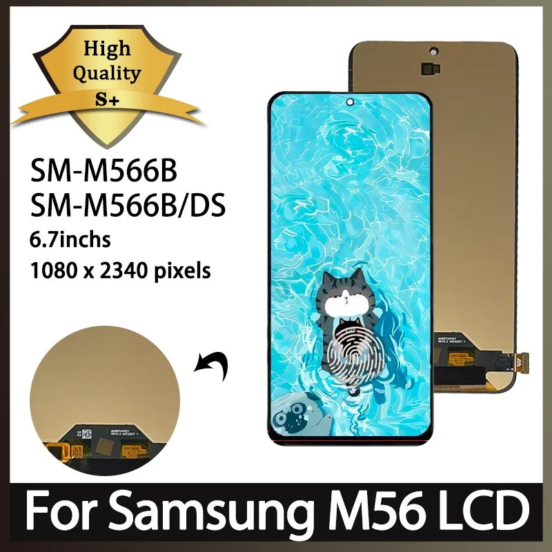スーパー-amoled-サムスン-m56-5g-lcd-ディスプレイタッチスクリーンデジタイザーアセンブリ-m566-m566b-m566b-ds-と互換性あり