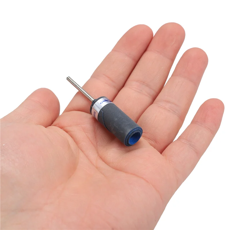 FAAJ-7Pcs 2.35Mm Cylinder Sandpaper Rod Electric Polishing Buffing Grinding Head Sandpaper Rods Jewelry Making Tools