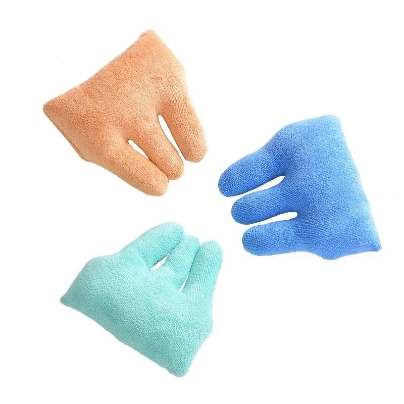 Finger Separation Hand Cotton Pads เบาะฟื้นฟู Multi-Color Grip Support สําหรับผู้สูงอายุโรคหลอดเลือดสมองผู้ป่วย Therapy หมอน