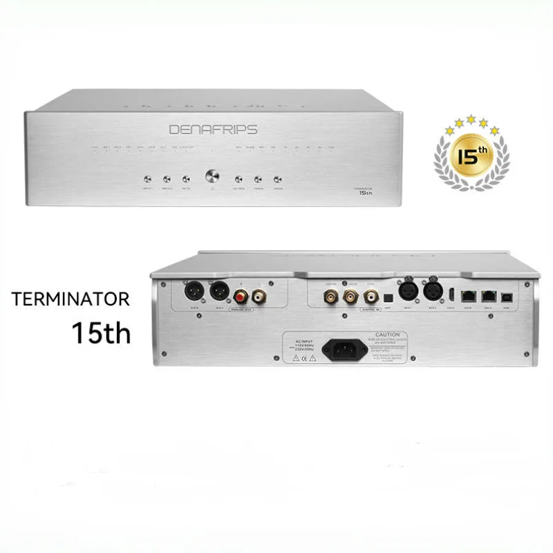 Denafraps TERMINATOR 15. Cyfrowy dekoder audio R2R Flagowy DAC PCM1536/DSD1024 20HZ ~ 40KHZ