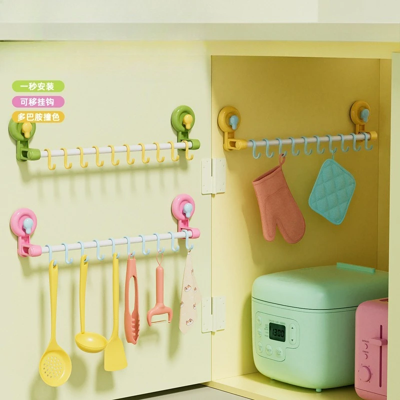 

Крючок с дофамином на присоске, дверца кухонного шкафа, невидимый крючок, свободная регулируемая присоска с рядным крючком