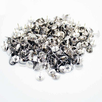 80/240pcs 10mm Metal Push Pin Nickel Plated Strong Fixing Nails Wood Paneling Wall Push Pins Stationery and Office Supplies