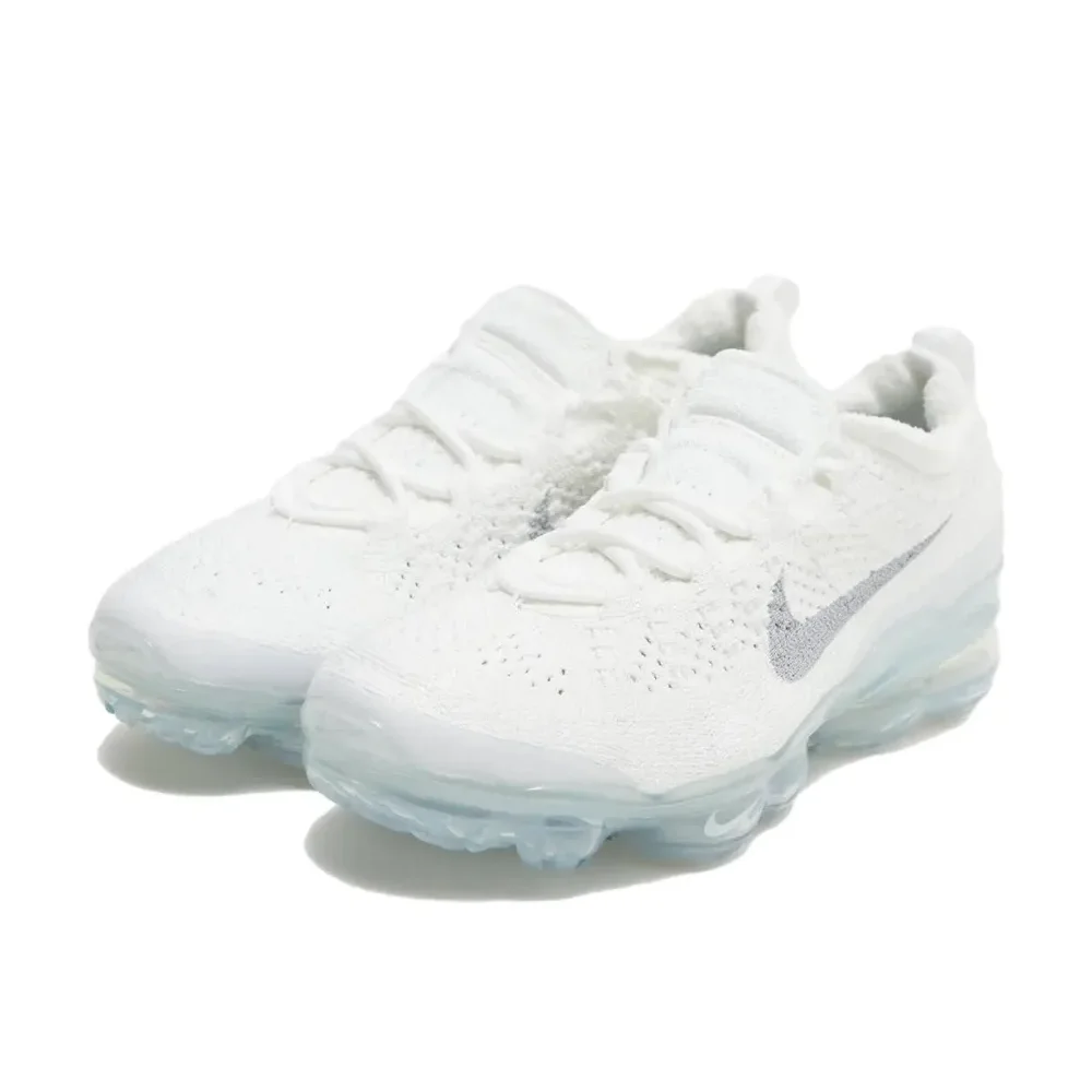 Nike Original VaporMax 2023 Lightweight Breathable Low Top Training Running Shoes Men's and Women's Sneakers White