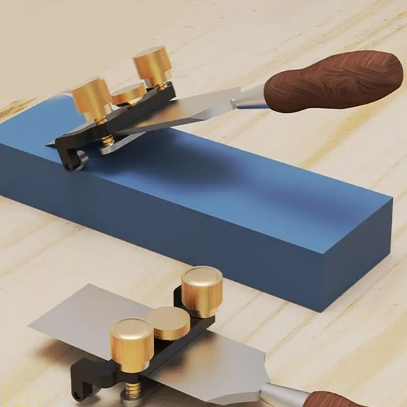 12PF Adjustable Chisels Sharpening Jigs Aluminum Woodworking Sharpener Bracket