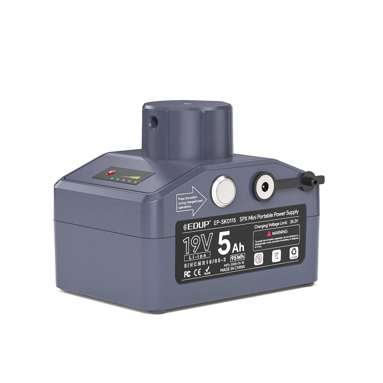EDUP حصري Starlink Mini SK0115 95W SPX Mini مصدر طاقة محمول بطارية محمولة قوة البنك مع وقت عمل طويل مستقر
