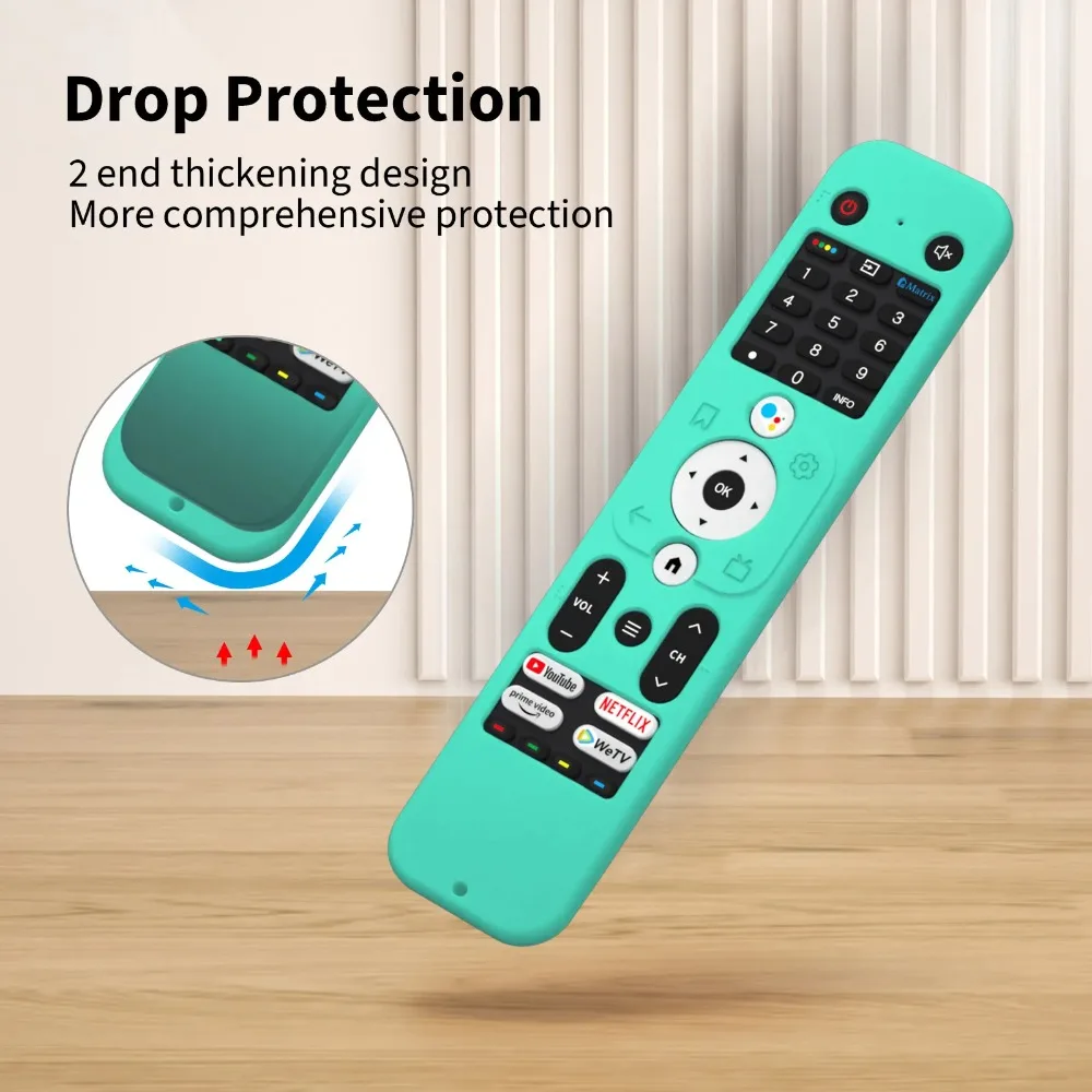 

Silicone Cas pour Haier HTR-U31 À Distance Antichoc Silicone Manchon HTR-U31 De Protection À Distance Couverture