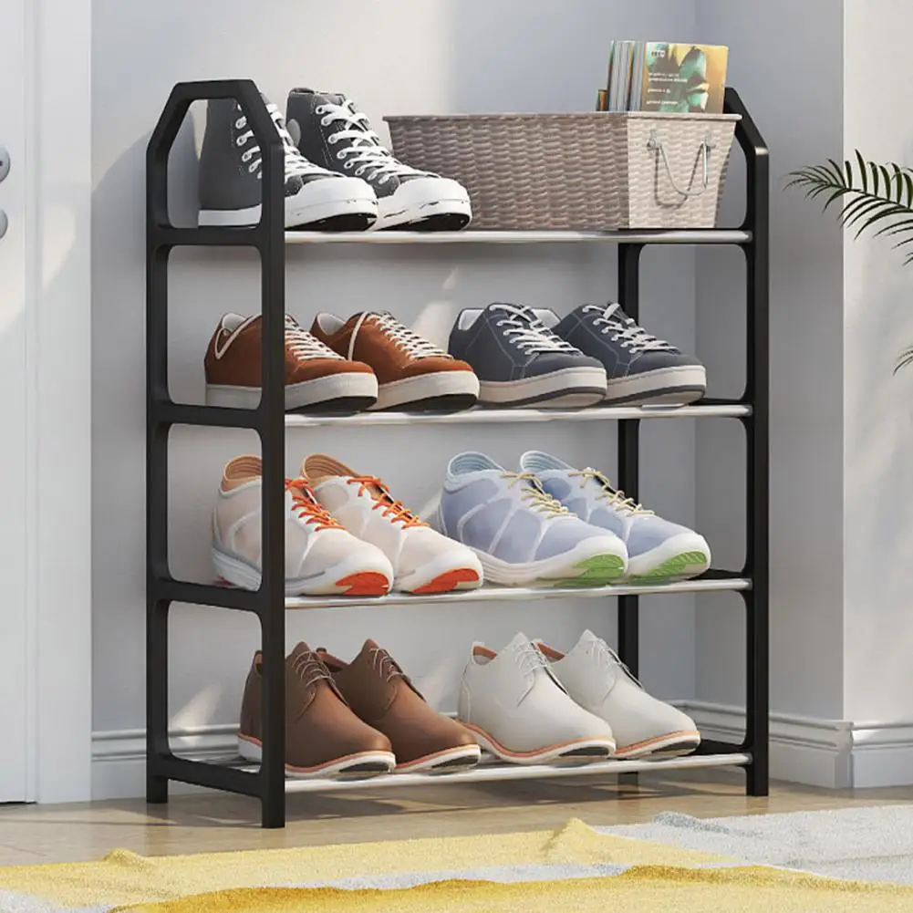 4-tier Shoe Storage Versatile Shoe Stand Sturdy 4-tier Shoe Rack with Capacity for Entryway Bedroom Organization Versatile