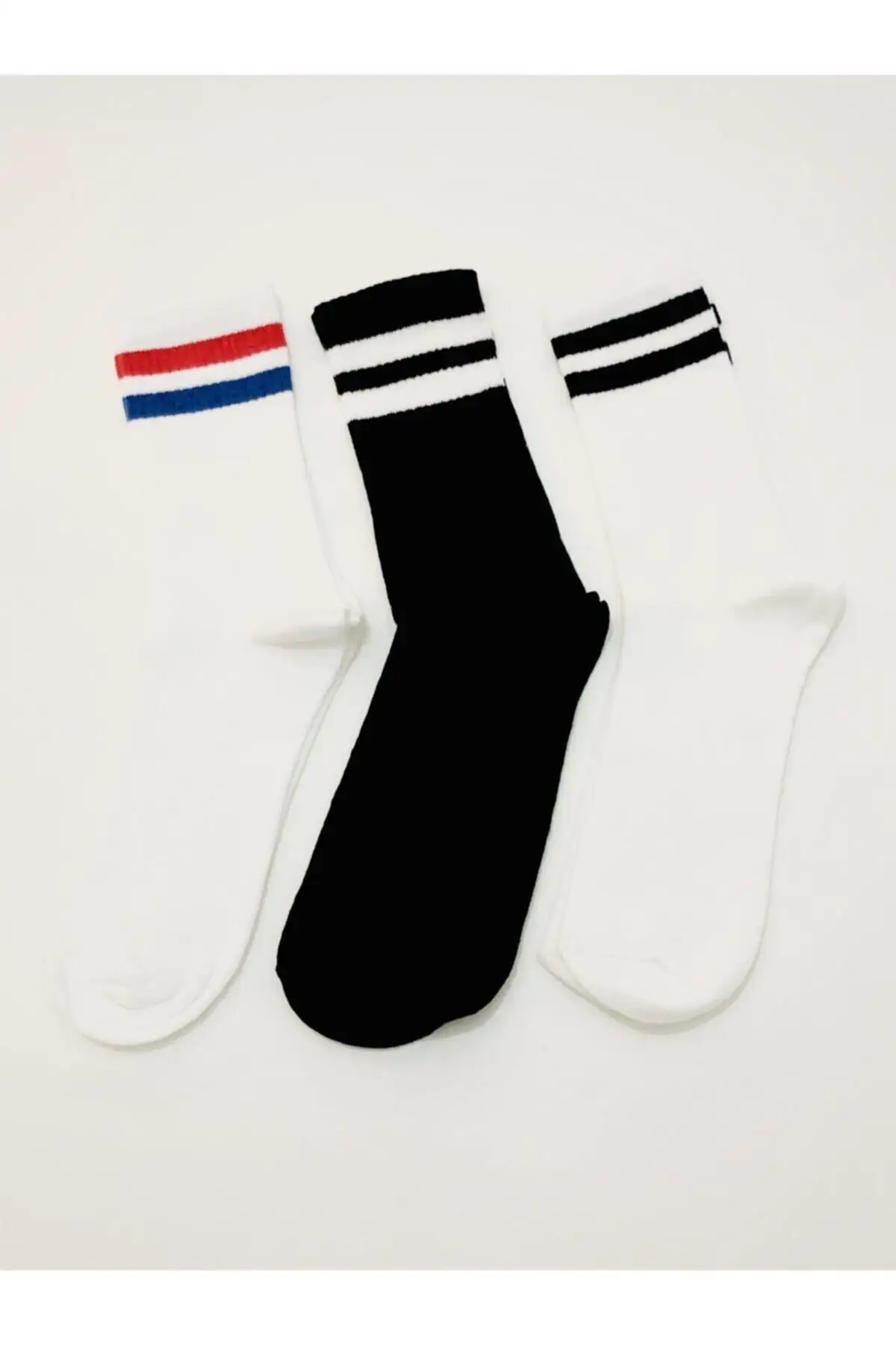 3'lü Lane Sports Tennis Socks