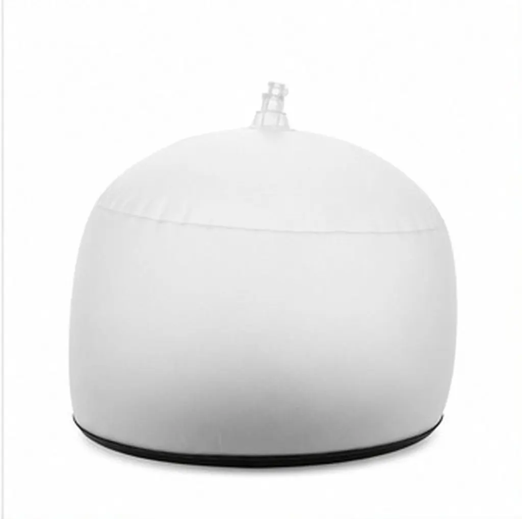 Inflatable PVC Baseball Cap Shaper Hat Inner Support Tabletop Display Stand Blow Up Hat Holder White Baseball Cap Shaper