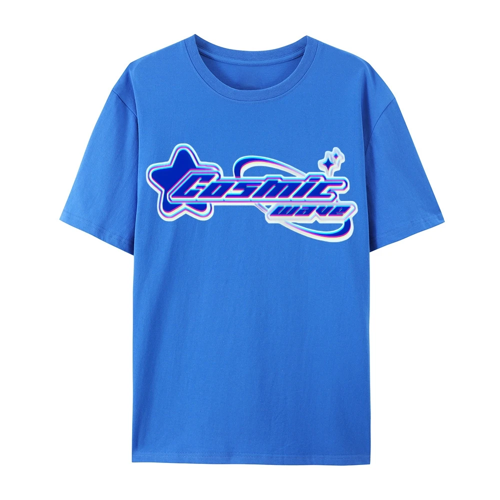 المشاعر Y2K! تيشيرتات كبيرة الحجم بأكمام قصيرة تظهر في أنماط ملابس الشارع، الآن في المطبوعات العصرية. شحن سريع