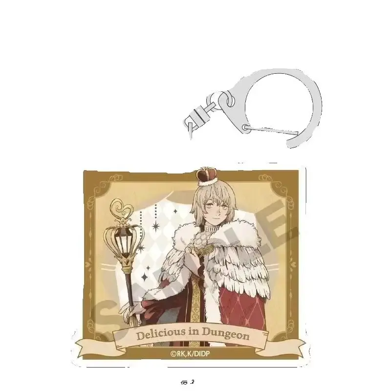 10PCS Anime Delicious in Dungeon Falin Marcille Laios Desktop Ornaments Acrylic Standing Sign Board Decoration Collect Fans Gift