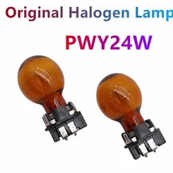 PWY24W 2PCS Original Halogen Lamp For Audi A3 A4 A5 Q3 Q7 VW Golf CC MK7 Amber Front Turn Signal Lights WP3.3x14.5-4 Auto Lamp
