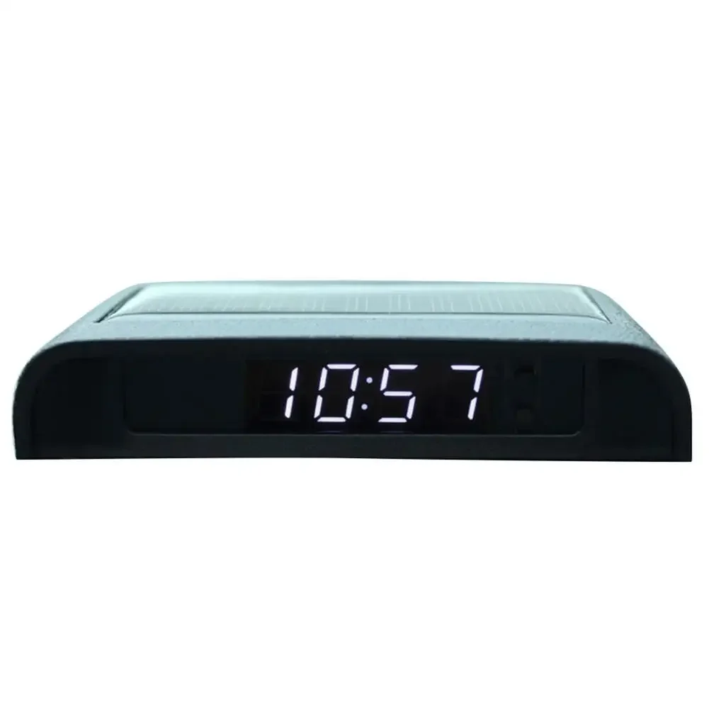 Autouhr, Solarladung, aufklebbare Digitaluhr, 24 Stunden, 3-stufige Helligkeit, automatische Einstellung, Autouhr, Autodekoration – Detail 13