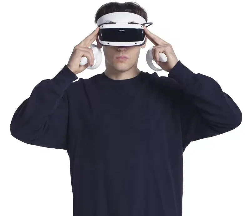 Fones de ouvido E4, hardware e software para jogos de computador, PCVR para cinema de jogos