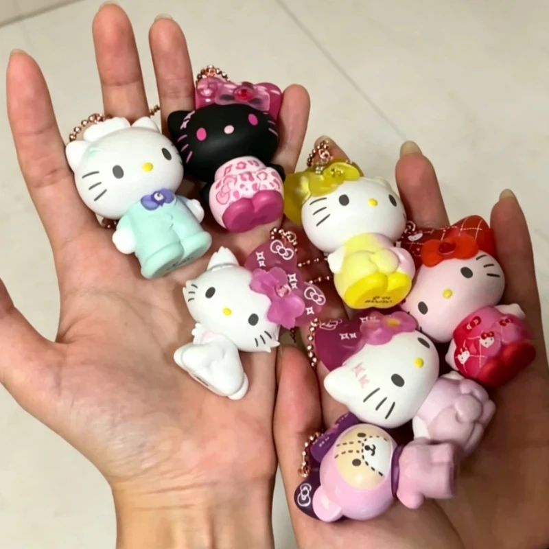 

New Product In Stock Kt Cat 50th Anniversary Doll Pendant Decoration Blind Box Doll Kawaii Bag Hanging Festival Gift For Friend