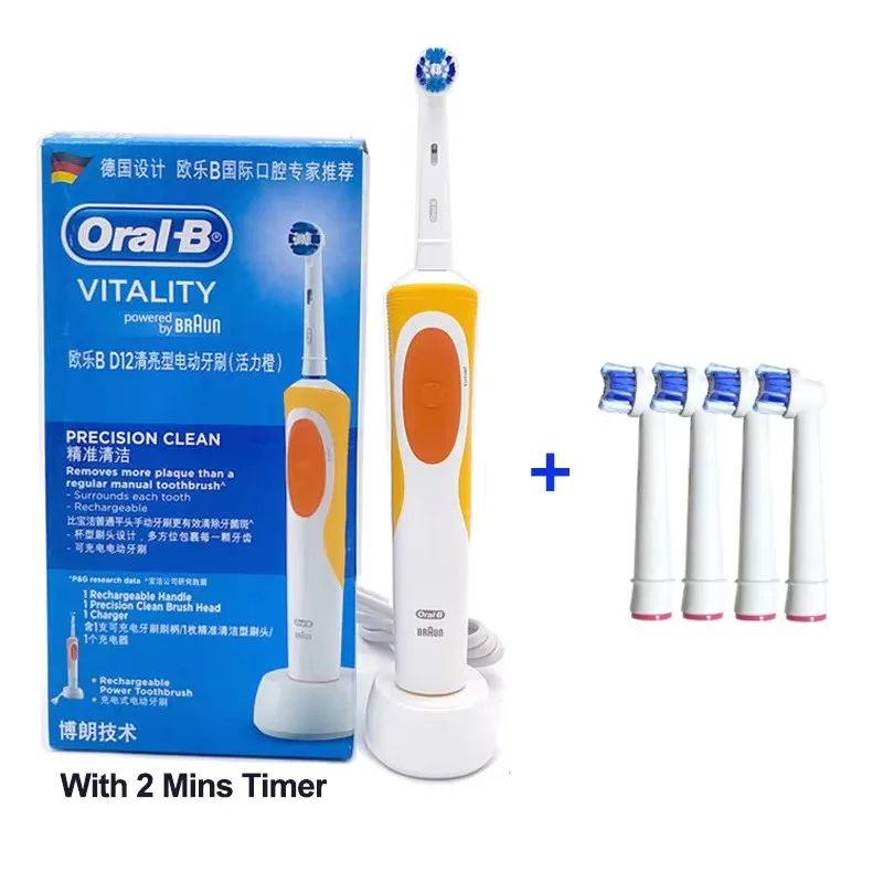 Электрическая зубная щетка Oral B D12 для взрослых — фото товара