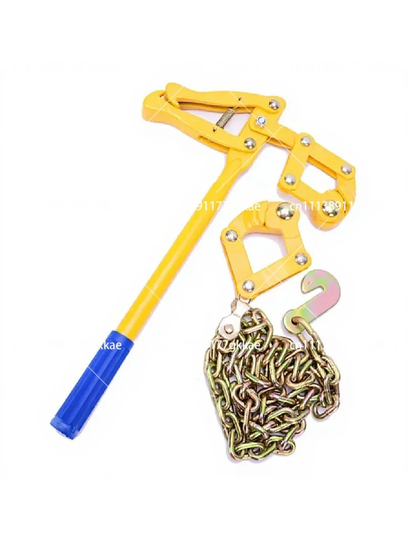 Chain Link Fence Wire Tensioner, Garden Fence Reinforcer, Heavy Duty Gardening Tool for Secure Fence Installation