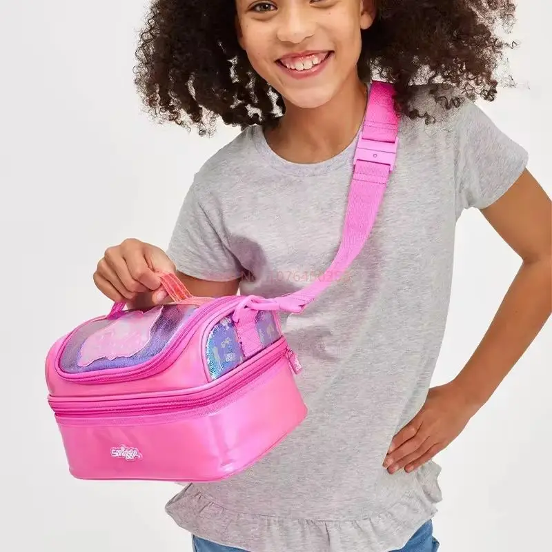 Genuine Australia smigle Barbie bambini studente borsa da scuola cancelleria portapenne borsa da pranzo zaino a doppia spalla regalo per ragazza