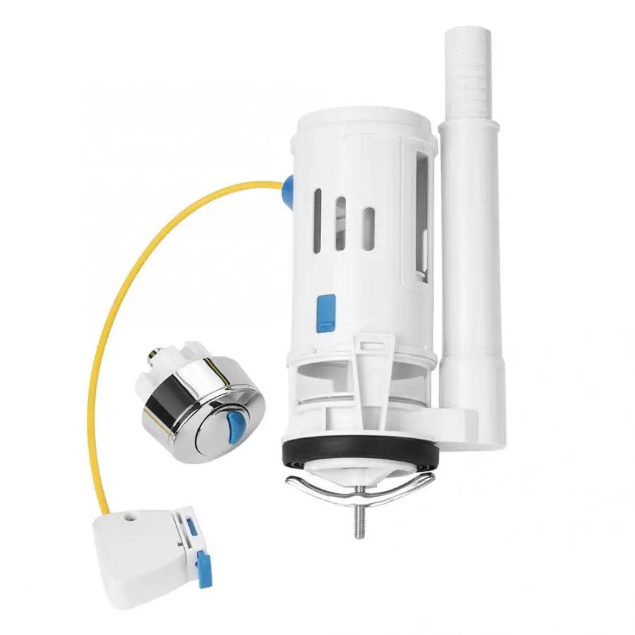 صمام تصريف المرحاض البلاستيكي ABS ، صمام التصريف المزدوج ، ملحقات صمام المياه ، أنظمة التدفق #1