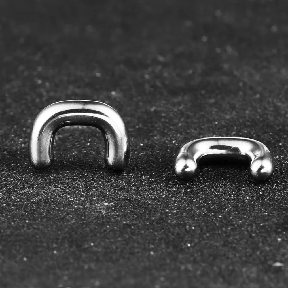 Titanium U Shape Retainer Nose Rings, Hypoallergenic