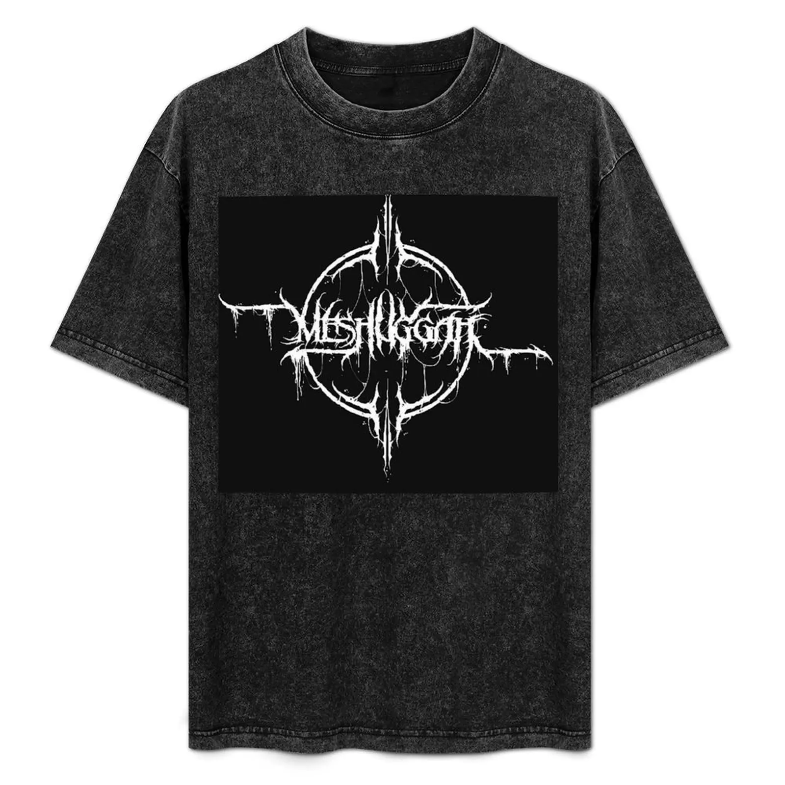 

tour-meshuggah T-Shirt man clothes quick drying hippie clothes customs mens cotton t shirts