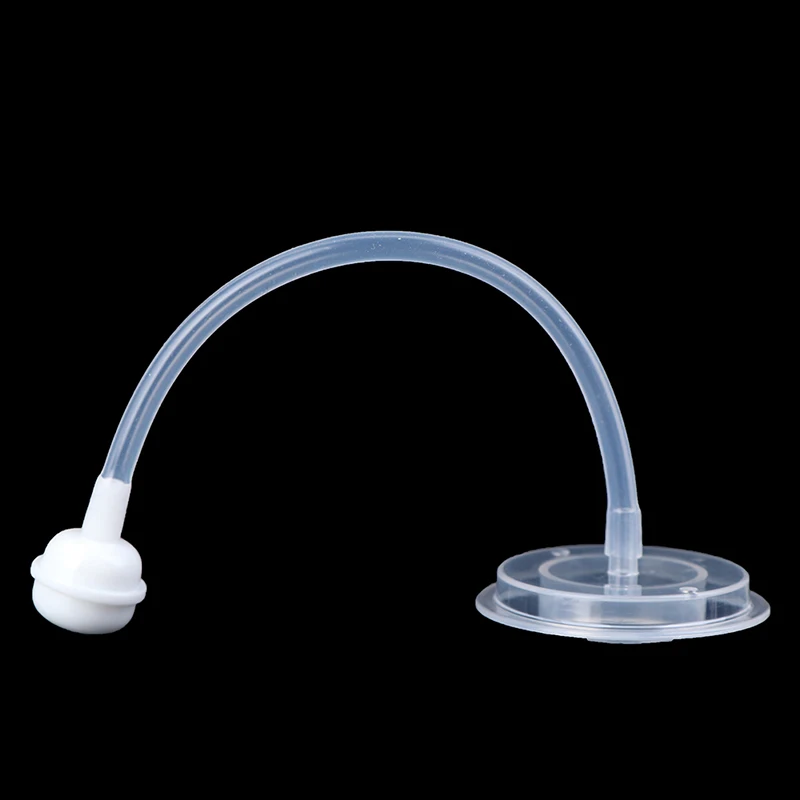 2Pc Baby Bottle Straw Replacement Wide Mouth Caliber Silicone FeedingAccessories