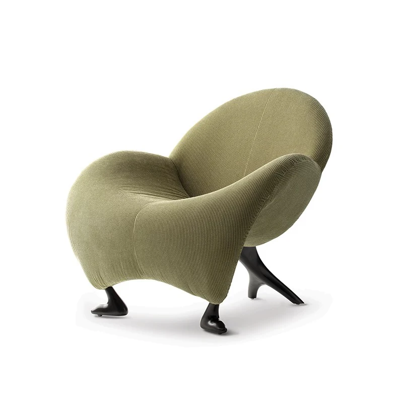 

Fiberglass Lounge Chair Deluxe Single Sofa with Flared Garden Seat