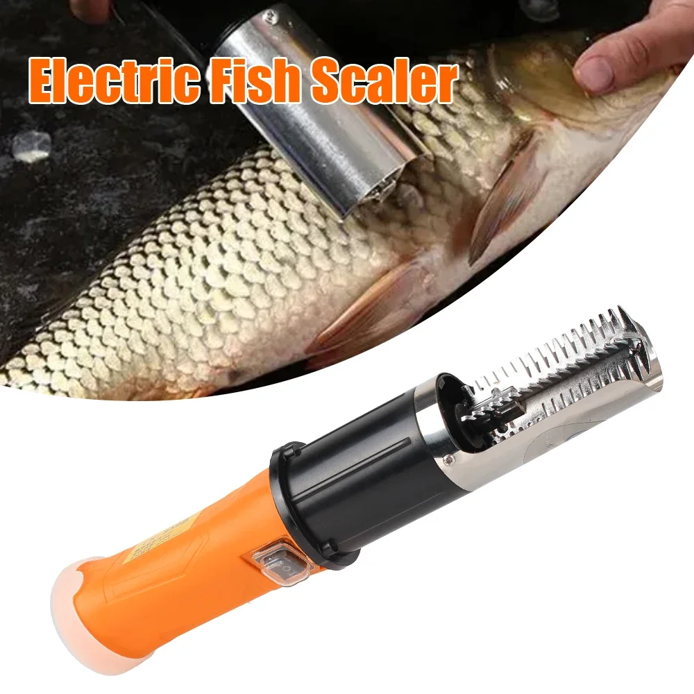 

NICEYARD 6000 RPM EU Plug Kitchen Tools Fish Scale Planer Seafood Tools Electric Fish Scaler Fishing Scalers Scraper