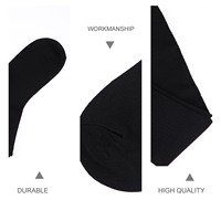 3Pairs High-Quality Breathable Football Socks Men Sports Tube Stockings Black Christmas Gift Elastic Long Knee