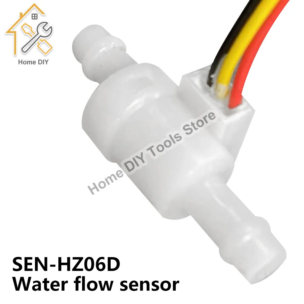 0.05-1.5L/min Mini Water Flow Sensor Switch Hall Effect Liquid Flowmeter Fluidmeter Counter For Coffee Machine