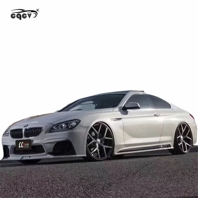 WD style body kit for BMW 6 series F06 F12 F13 front bumper rear bumper and fender for BMW f06 f12 f13 facelift