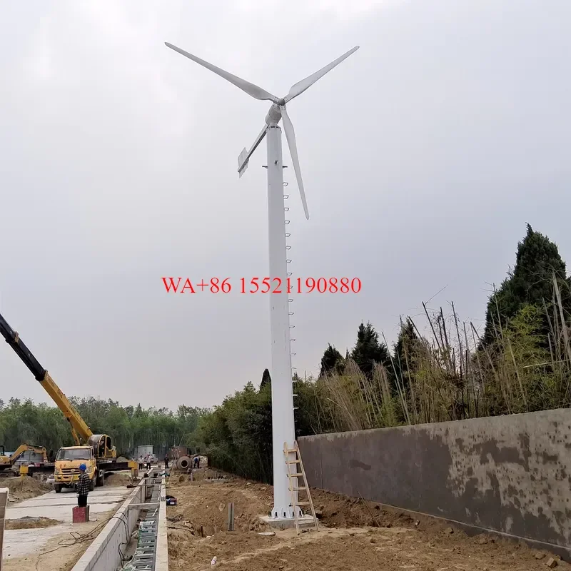 WMWMNU for YXD Brand Wind Turbine Generator Model YXD-5K G 240V/380V with Controller Factory Direct Sale in Stock