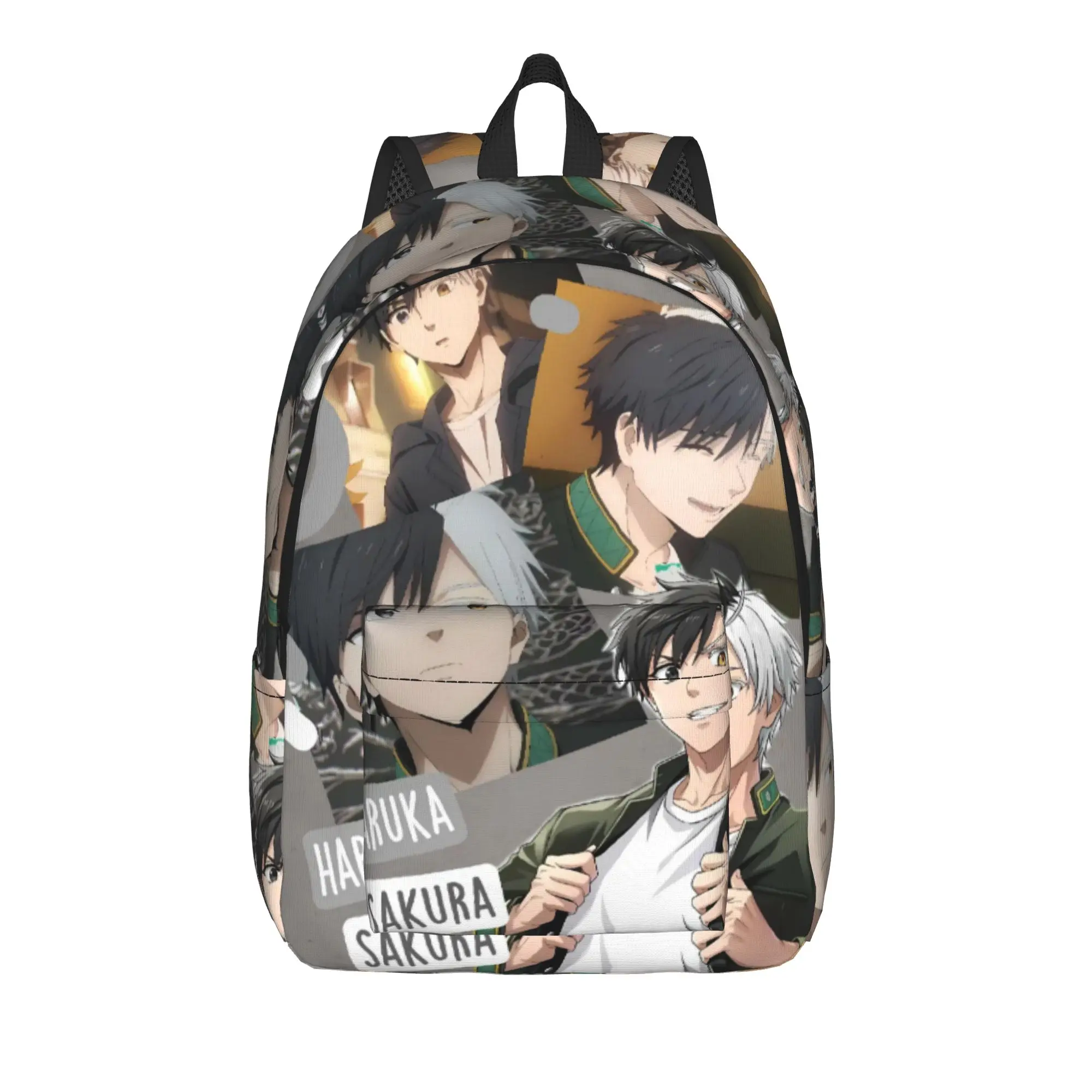 Ren Kaji Backpack Boy Girl Winds Breakers Big Backpacks Polyester Kawaii High School Bags Camping Designer Rucksack