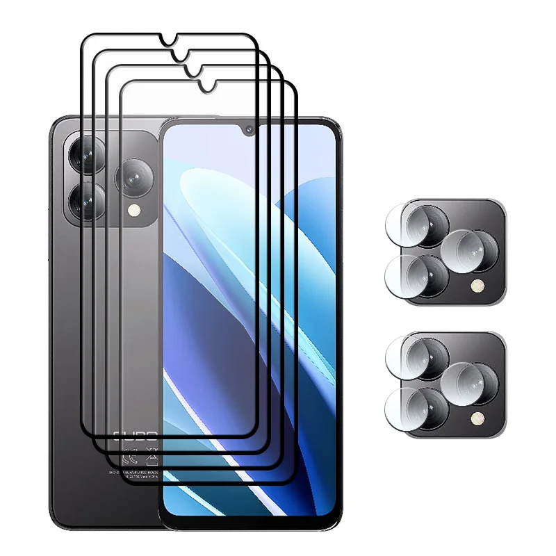 

Upgrade Glass For Cubot A40 Tempered glass Screen Protector Shockproof For Cubot A40 Soft fiber lens film