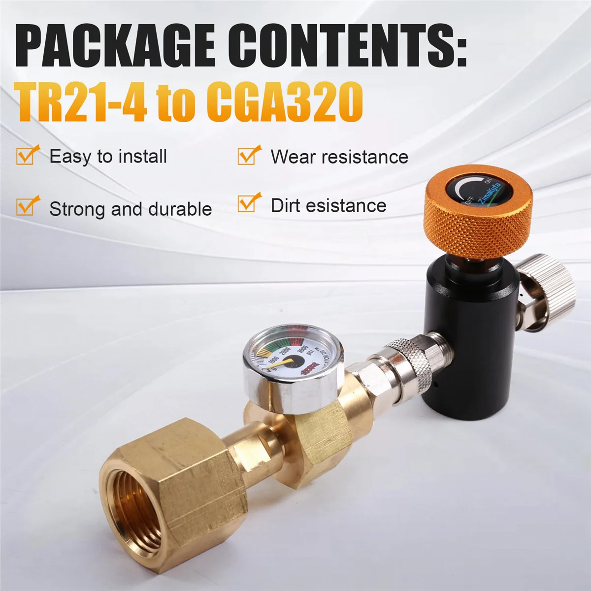 A002 For Carbonator Cylinder Inflation Joint Inflation Valve Supplement Station Adapter,Adapter Inflation Valve B