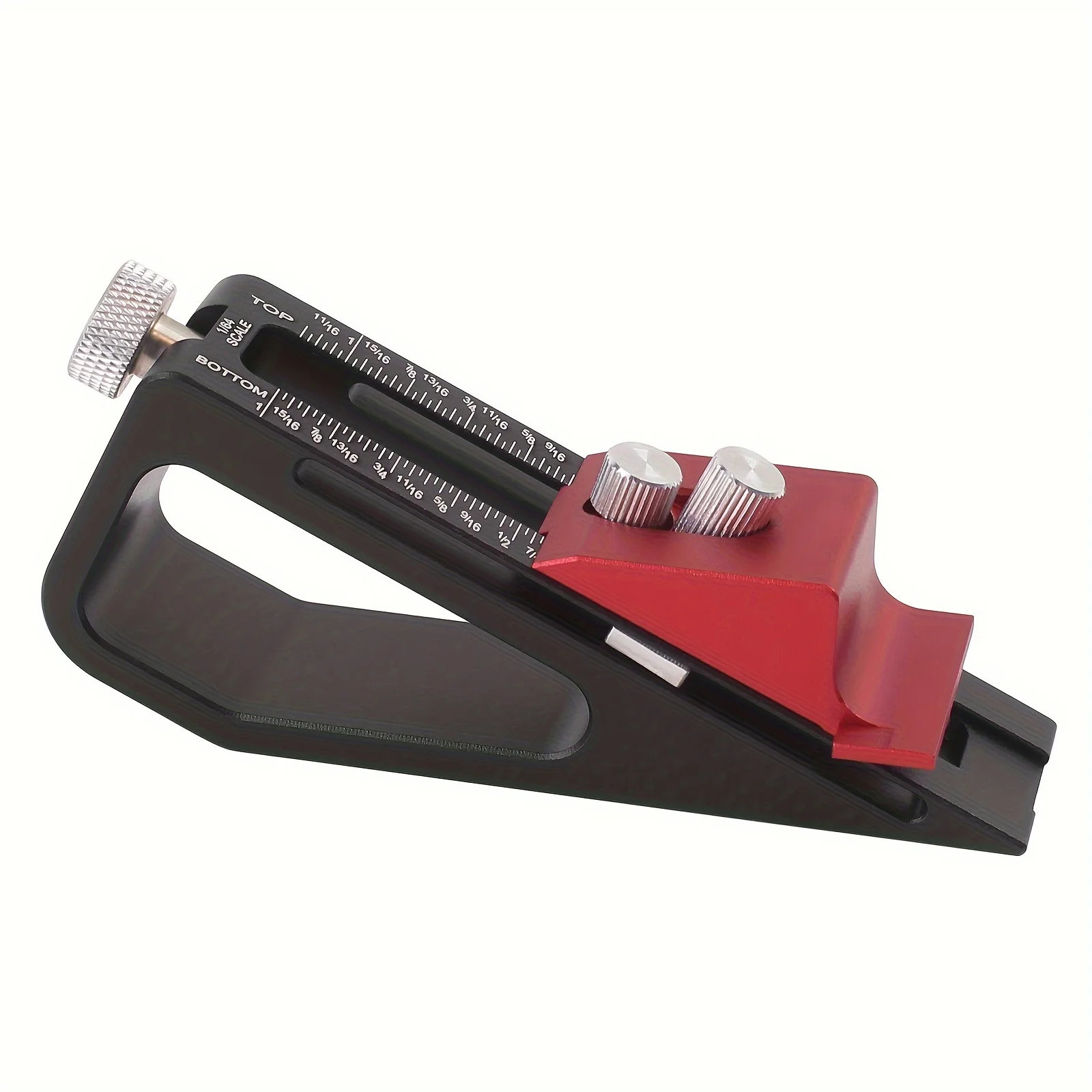 

1 шт. Точный регулируемый блок-измеритель высоты, для фрезерных и настольных пил, инструмент для быстрой регулировки и фиксации