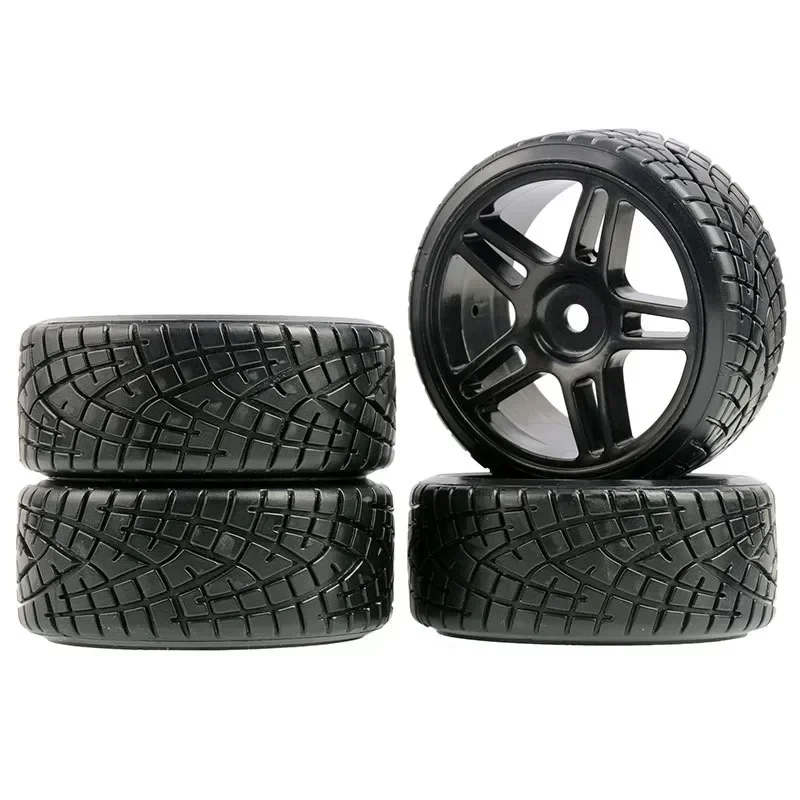 For MJX HYPER GO 14303 14302 14301 Tamiya TT01 TT02  Plastic hubcapTires Rally CNC High Strength Plastic hubcap Height increasin